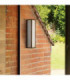 Outdoor Wall 2 Light Black IP44, E14