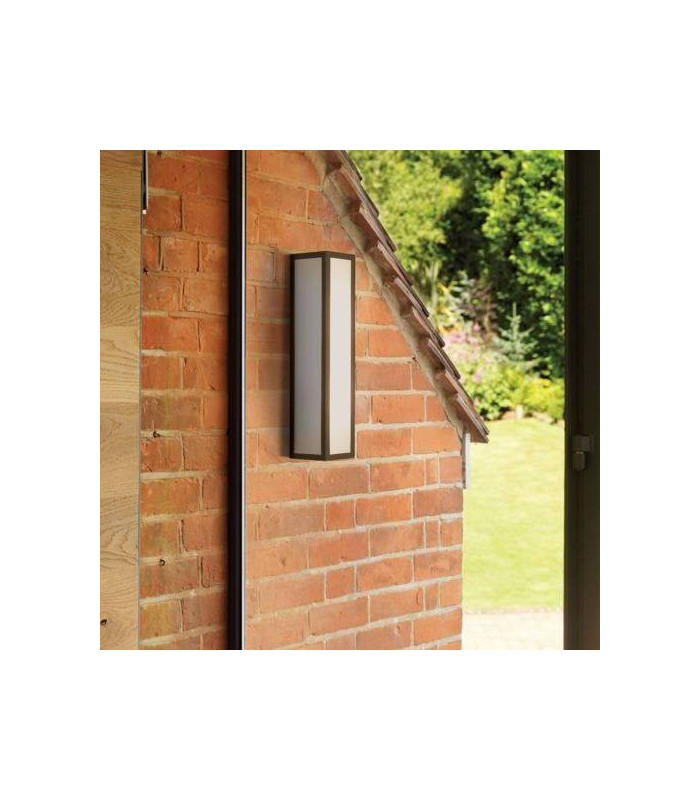 Outdoor Wall 2 Light Black IP44, E14