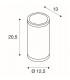2 Light Outdoor Wall Light, Brushed Aluminium, Ip44, GU10