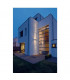 2 Light Outdoor Wall Light, Brushed Aluminium, Ip44, GU10