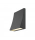 LED Outdoor Wall Light, 3000K, 100d, Anthracite, Ip44