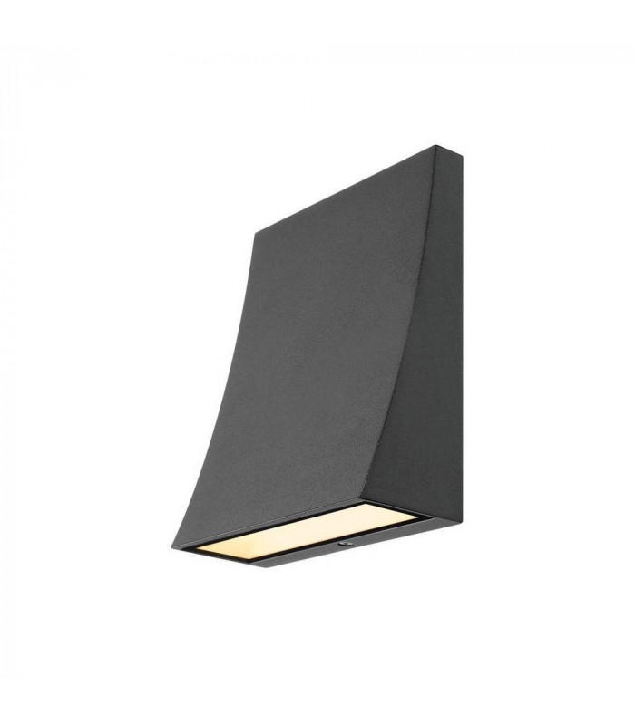 LED Outdoor Wall Light, 3000K, 100d, Anthracite, Ip44
