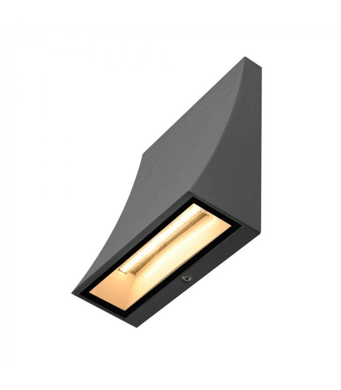 LED Outdoor Wall Light, 3000K, 100d, Anthracite, Ip44