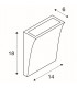 LED Outdoor Wall Light, 3000K, 100d, Anthracite, Ip44