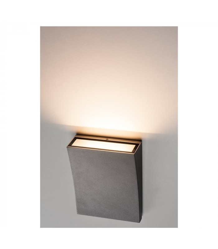 LED Outdoor Wall Light, 3000K, 100d, Anthracite, Ip44