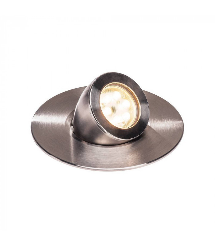 LED Recessed Floor Light, Stainless Steel 316, 3000K, 36d, Ip67