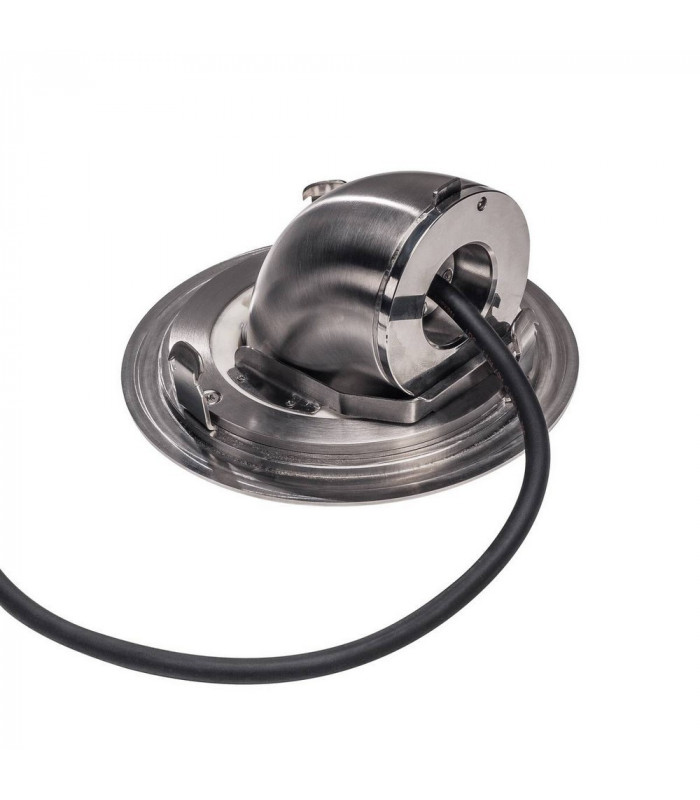 LED Recessed Floor Light, Stainless Steel 316, 3000K, 36d, Ip67