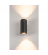 LED Outdoor Wall Light, Up, Down, Anthracitee, 3000K, Ip44