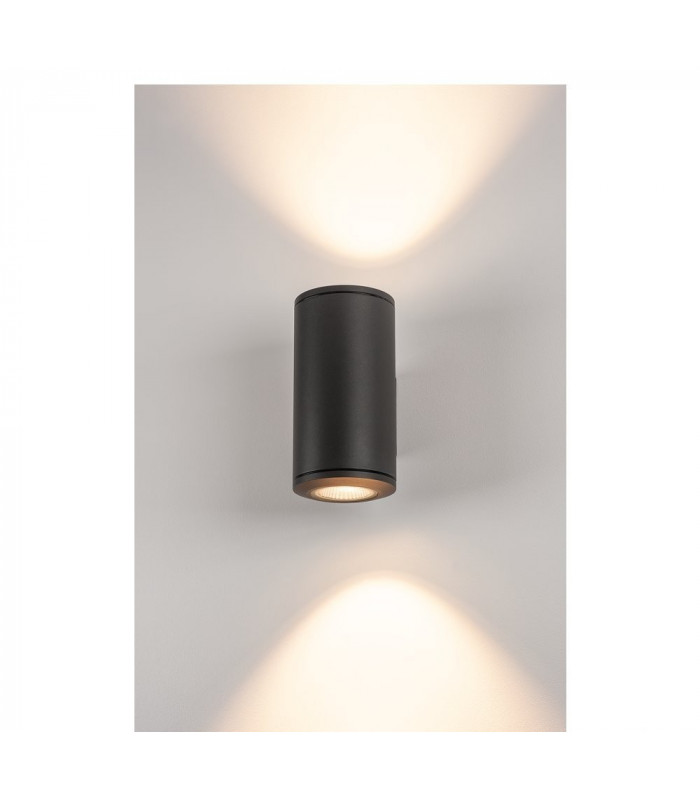 LED Outdoor Wall Light, Up, Down, Anthracitee, 3000K, Ip44