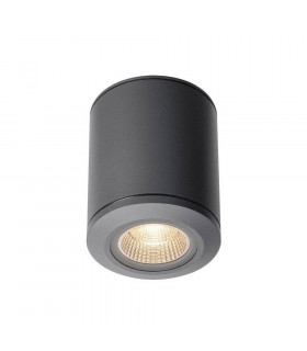 LED Outdoor Ceiling Light, Anthracitee, 3000K, Ip44