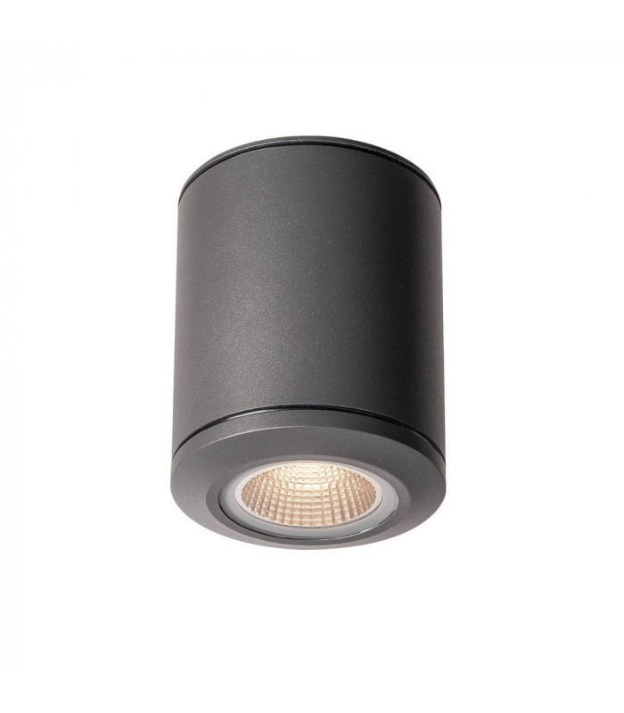 LED Outdoor Ceiling Light, Anthracitee, 3000K, Ip44