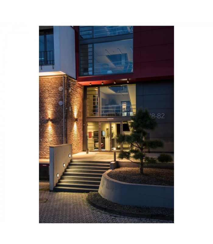 LED Outdoor Ceiling Light, Anthracitee, 3000K, Ip44