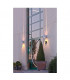1 Light Outdoor Wall Light, Beam, Flood, Silver Grey, Ip44