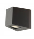 1 Light Outdoor Wall Light, Beam, Flood, Anthracite, Ip44