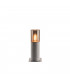 1 Light Lisenne Pole 40, E27, Grau, Ip54