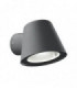 1 Light Outdoor Wall Light Anthracite IP43, GU10