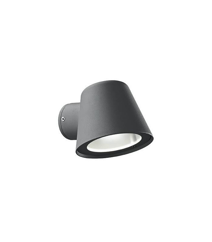 1 Light Outdoor Wall Light Anthracite IP43, GU10