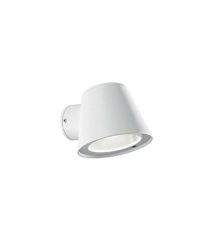 1 Light Outdoor Wall Light White IP43, GU10