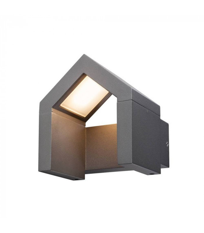 LED Outdoor Wall Downlight, Anthracite, 3000K, IP54