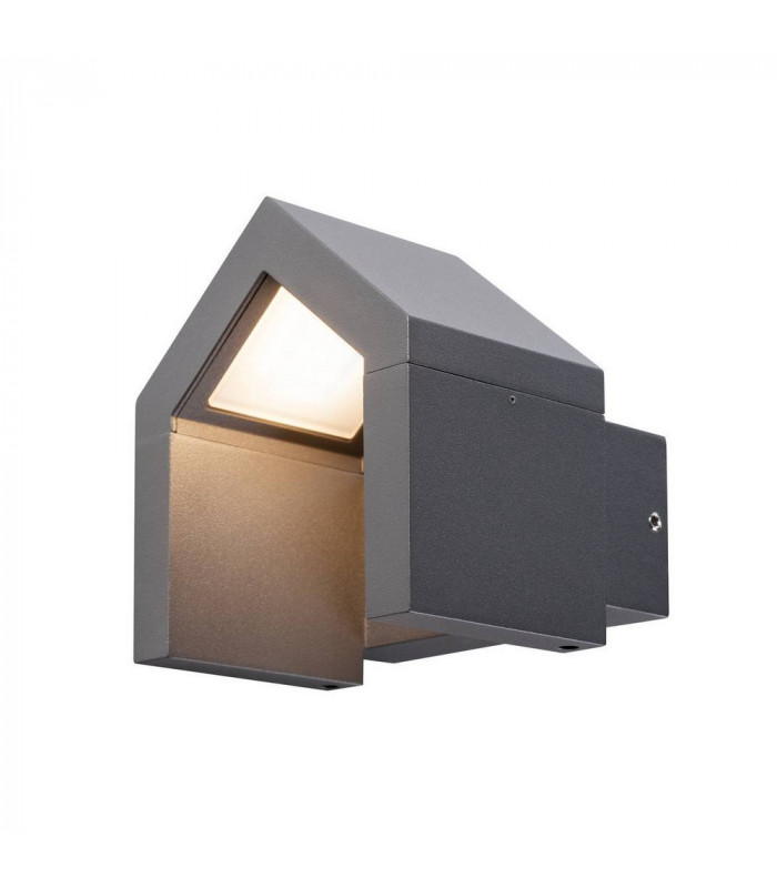LED Outdoor Wall Downlight, Anthracite, 3000K, IP54