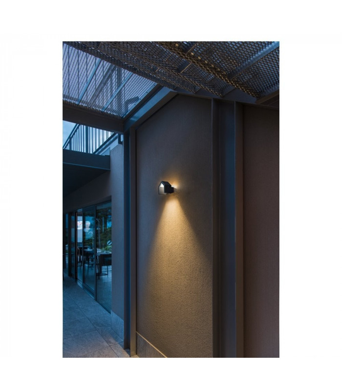 LED Outdoor Wall Downlight, Anthracite, 3000K, IP54