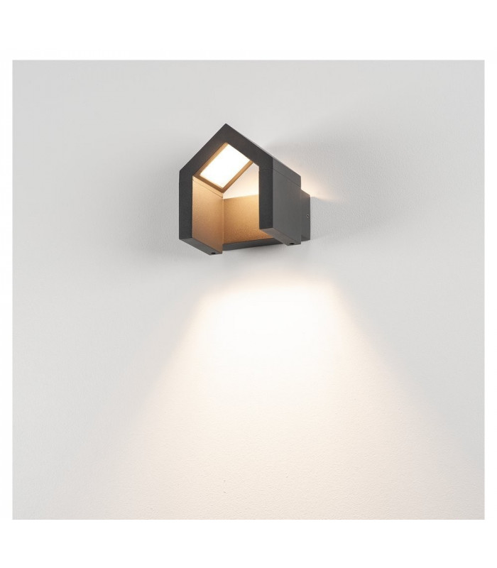 LED Outdoor Wall Downlight, Anthracite, 3000K, IP54