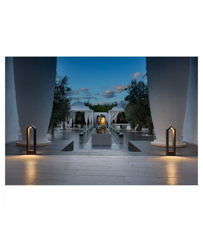 LED Outdoor Floor Stand, Anthracite, 3000K, IP65