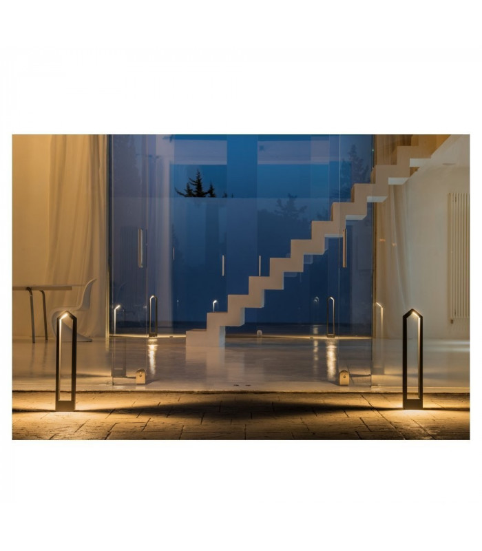 LED Outdoor Floor Stand, Anthracite, 3000K, IP65