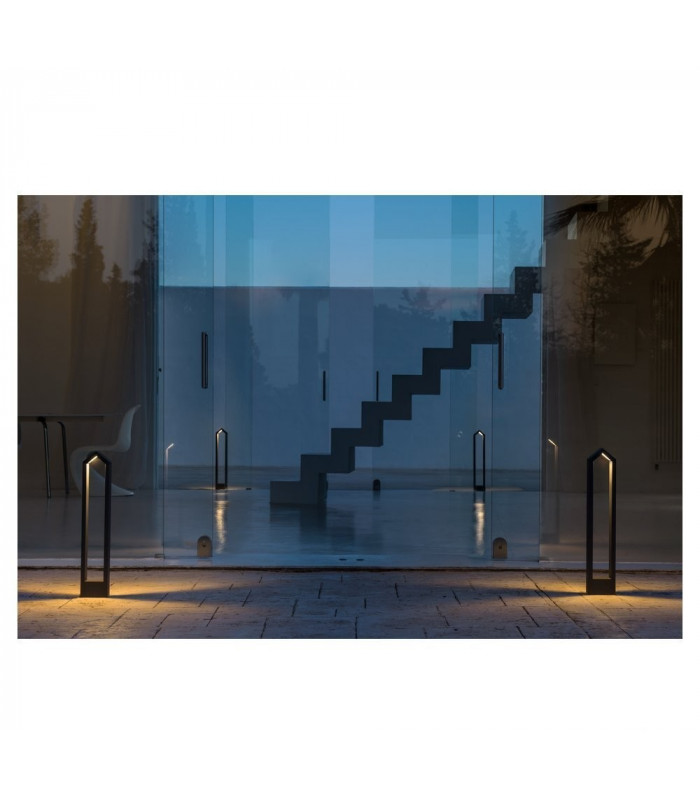 LED Outdoor Floor Stand, Anthracite, 3000K, IP65