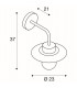 1 Light Outdoor Wall Light, Anthracite, Ip44, E27
