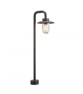 1 Light Outdoor Standing Light, Ip44, E27, Anthracite