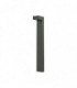 2 Light Outdoor Tall Bollard Anthracite IP44, G9