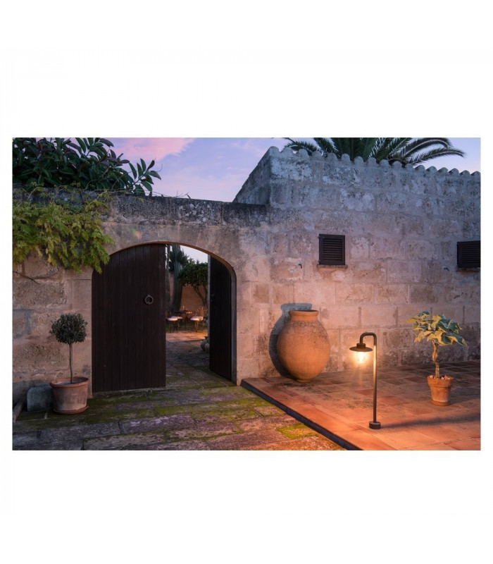 1 Light Outdoor Standing Light, Ip44, E27, Anthracite