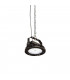 LED Outdoor Pendant Light, Black, 100W 4000K, Ip65