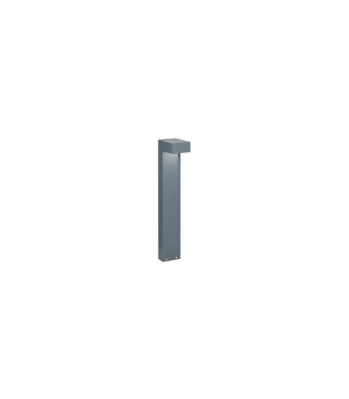 2 Light Small Outdoor Bollard Anthracite IP44, G9