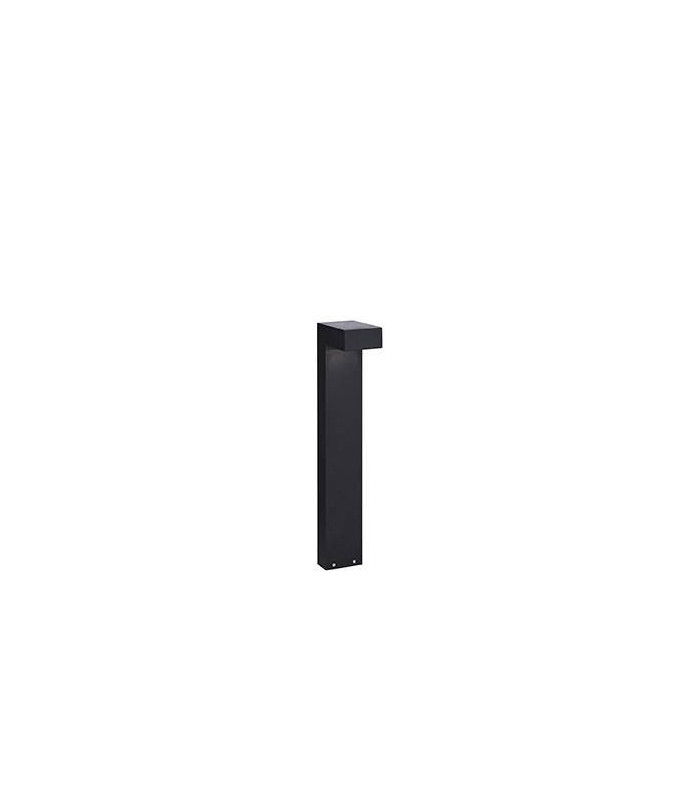 2 Light Small Outdoor Bollard Black IP44, G9
