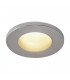 Outdoor Round Recessed Spotlight, Matt Chrome, IP65, GU10