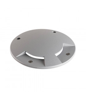 Cover Only, 2 Outlets, Silver-Grey (LED Module Sold Separately)