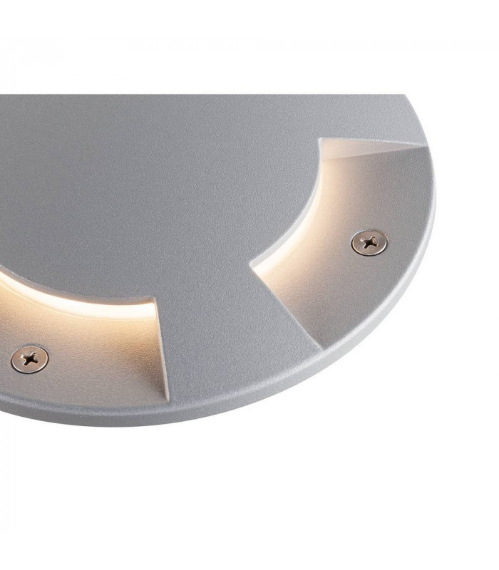 Cover Only, 2 Outlets, Silver-Grey (LED Module Sold Separately)
