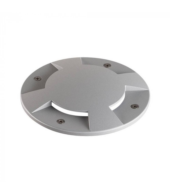 Cover Only, 4 Outlets, Silver-Grey (LED Module Sold Separately)