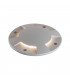 Cover Only, 4 Outlets, Silver-Grey (LED Module Sold Separately)