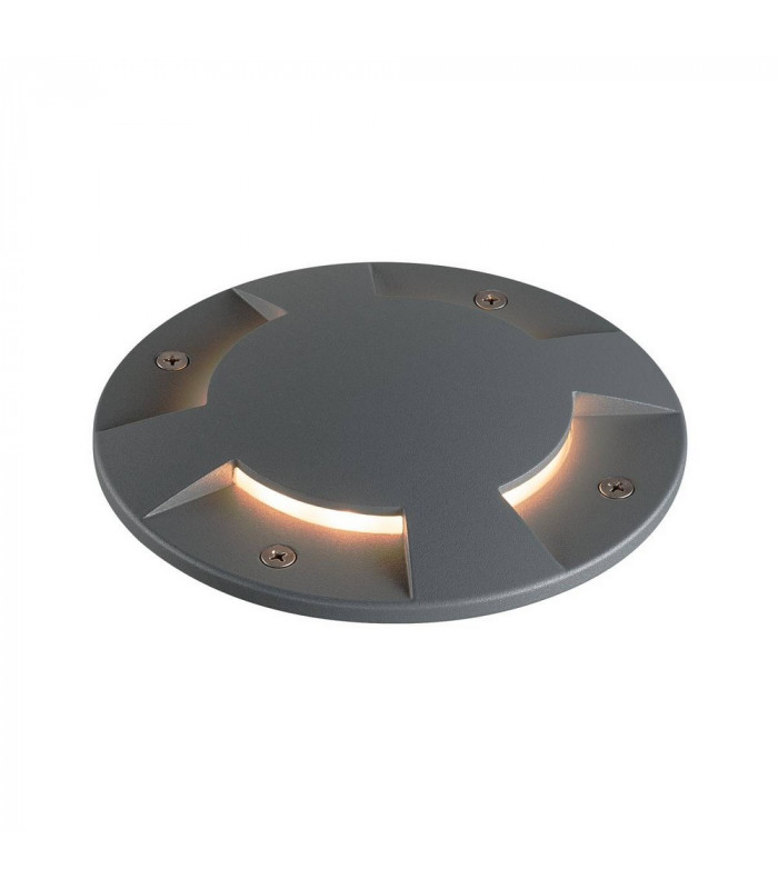 Cover Only, 4 Outlets, Anthracite (LED Module Sold Separately)