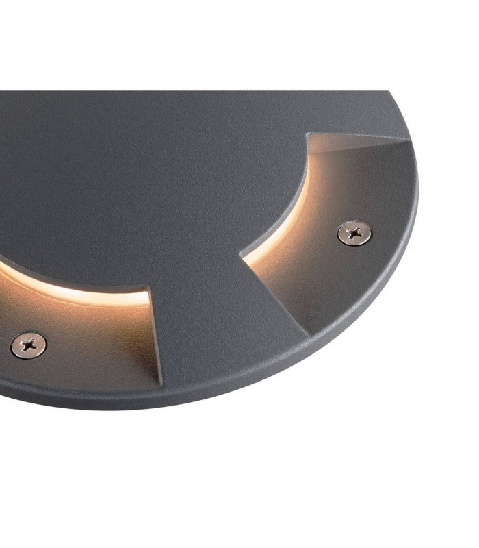 Cover Only, 4 Outlets, Anthracite (LED Module Sold Separately)