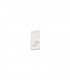 1 Light Indoor Wall Light, E27, White (Shade Sold Seperately)