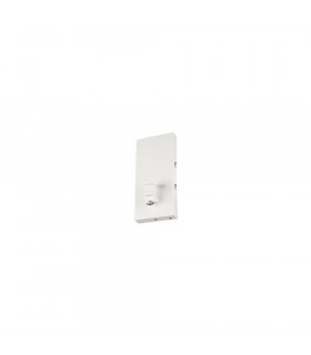 1 Light Indoor Wall Light, E27, White (Shade Sold Seperately)