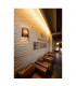 1 Light Indoor Wall Light, E27, White (Shade Sold Seperately)