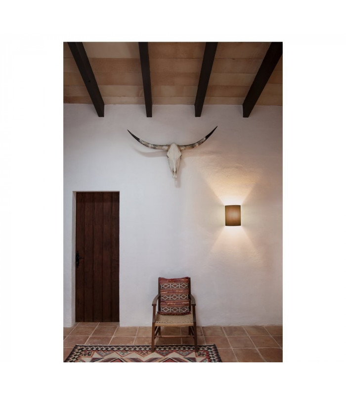 1 Light Indoor Wall Light, E27, White (Shade Sold Seperately)