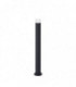 1 Light Outdoor Tall Bollard Anthracite IP44, GU10