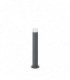 1 Light Outdoor Short Bollard Anthracite IP44, GU10