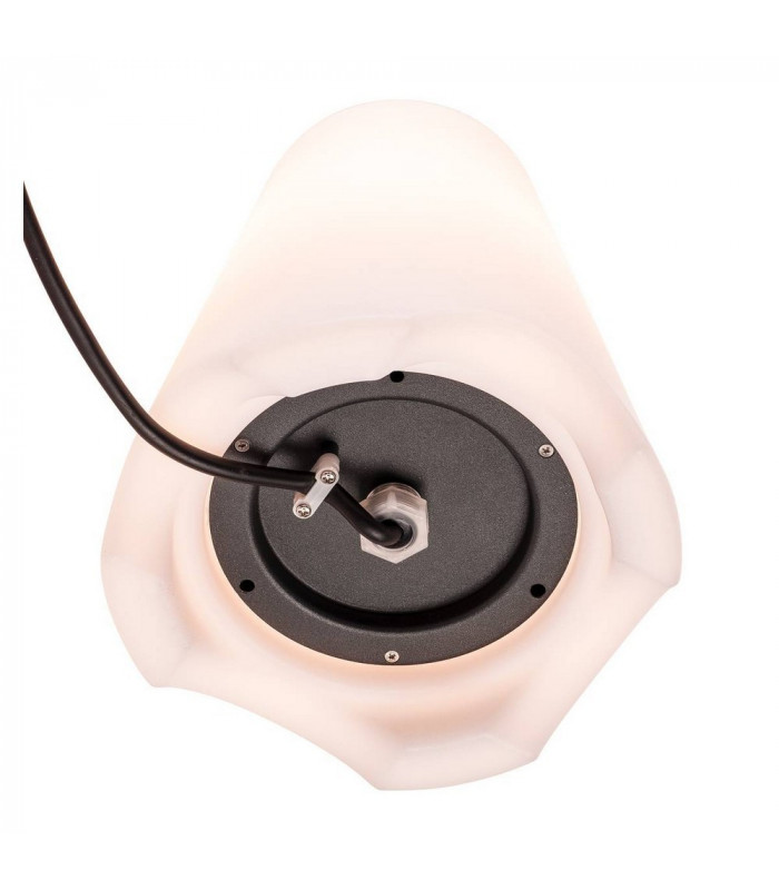 1 Light Outdoor Table Lamp, E27, Ip44, White